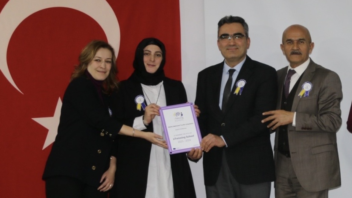 Okulumuz eTwinning Okul Etiketi İle Ödüllendirildi.